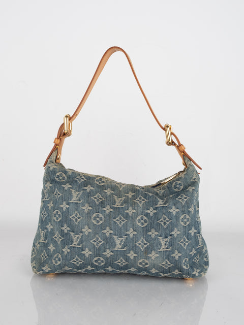 Monogram Denim Baggy - 2005 By Marc Jacobs Rare to find