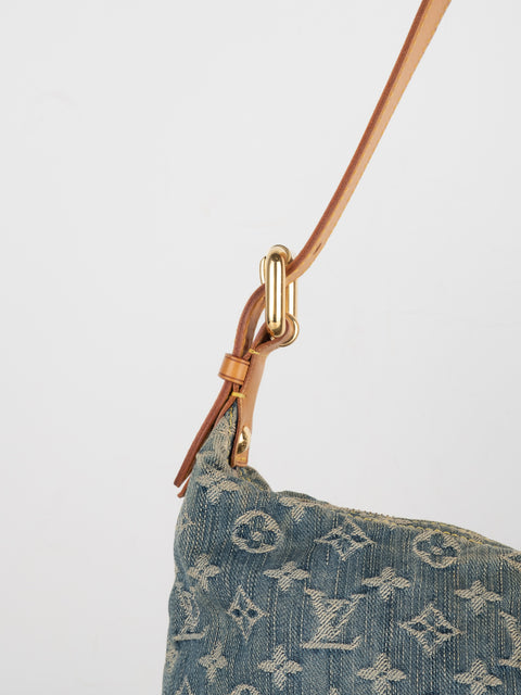 Monogram Denim Baggy - 2005 By Marc Jacobs Rare to find