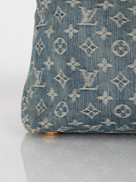 Monogram Denim Baggy - 2005 By Marc Jacobs Rare to find