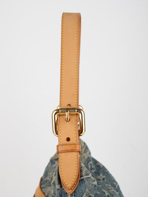 Monogram Denim Baggy - 2005 By Marc Jacobs Rare to find