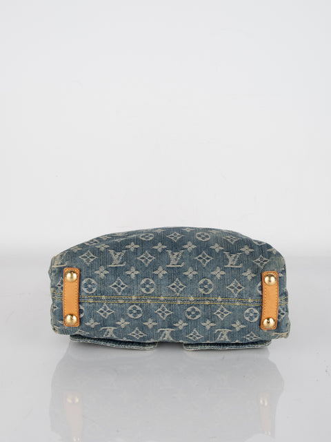 Monogram Denim Baggy - 2005 By Marc Jacobs Rare to find