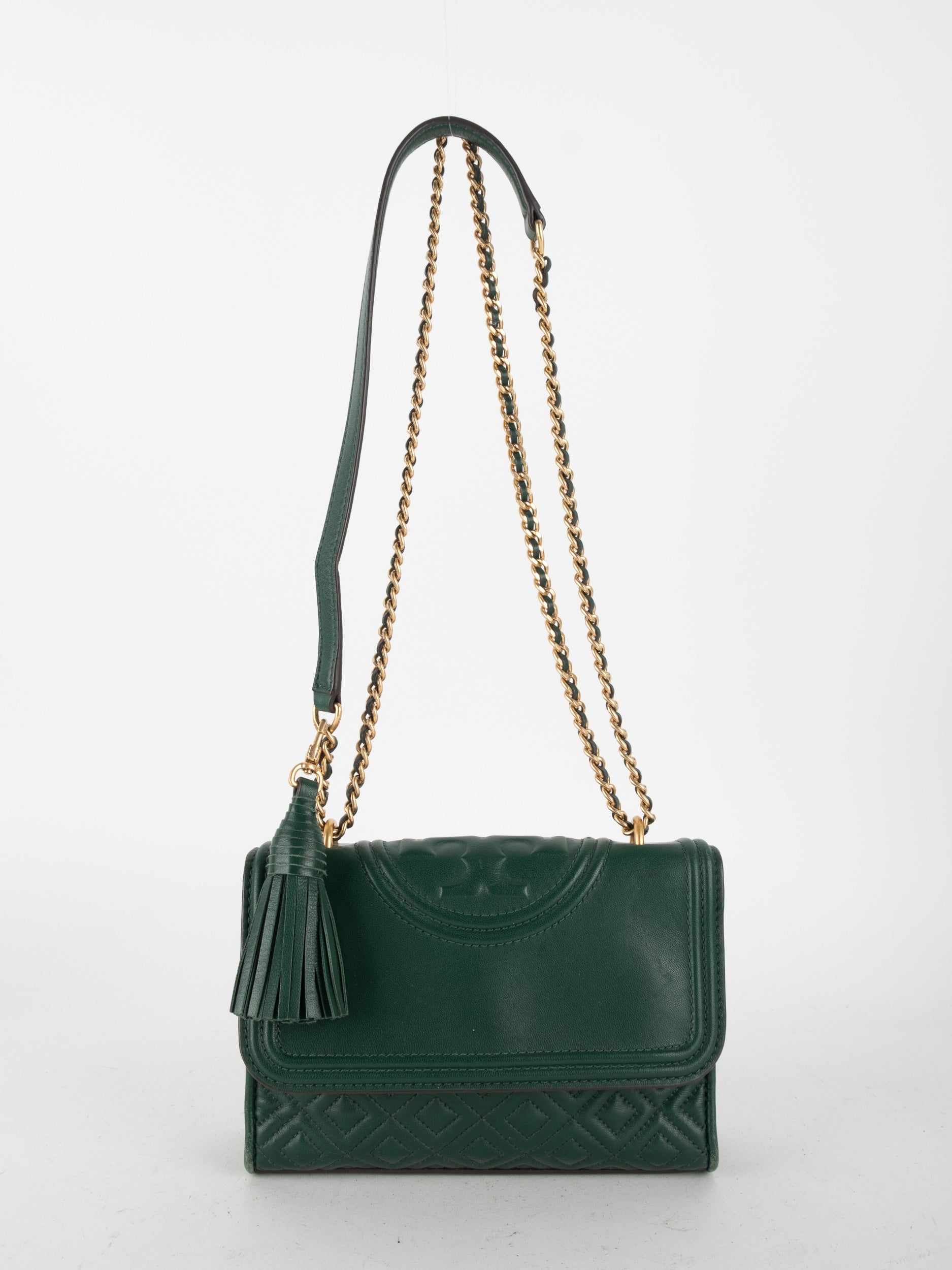 TORY BURCH Fleming Leather Shoulder Bag