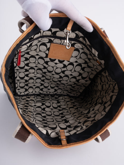 Coach Black Tote Bag