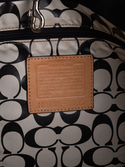 Coach Black Tote Bag