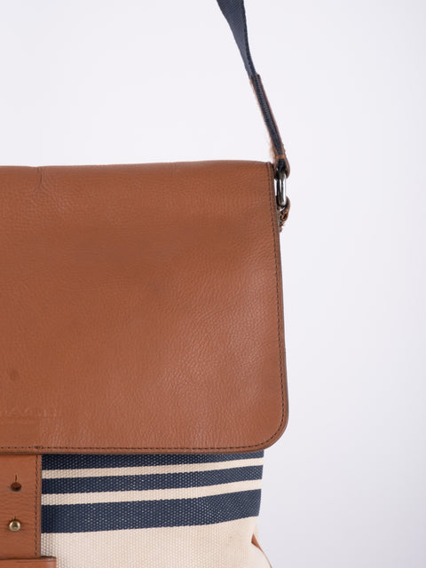 Coach Brown Leather Crossbody Bag