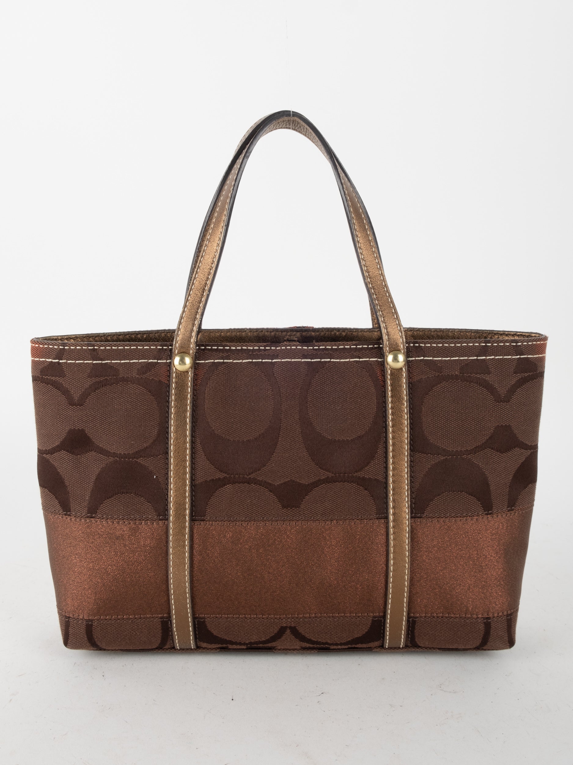 COACH Signature Canvas Tote Bag