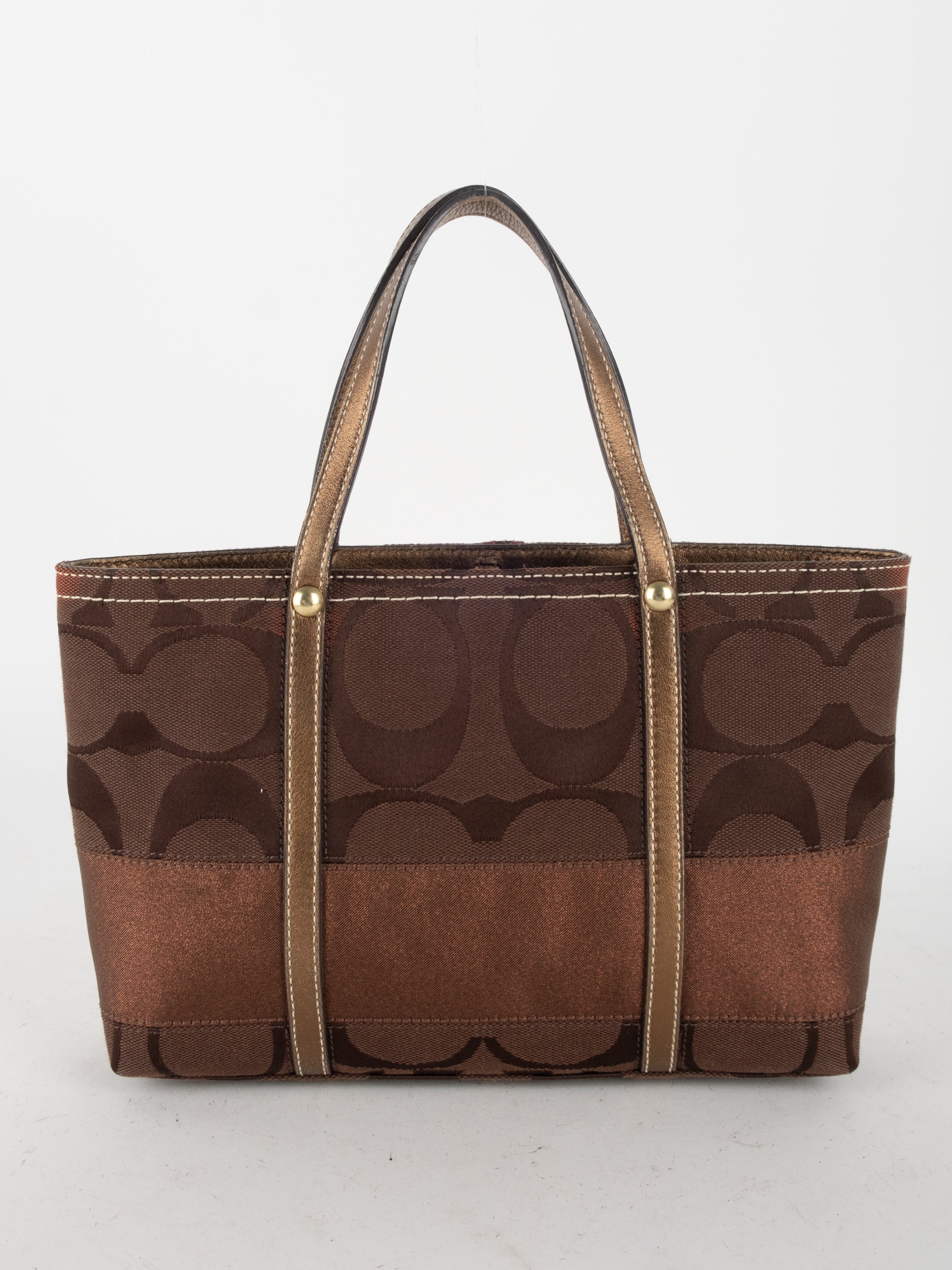 COACH Signature Canvas Tote Bag