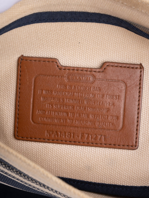 Coach Brown Leather Crossbody Bag