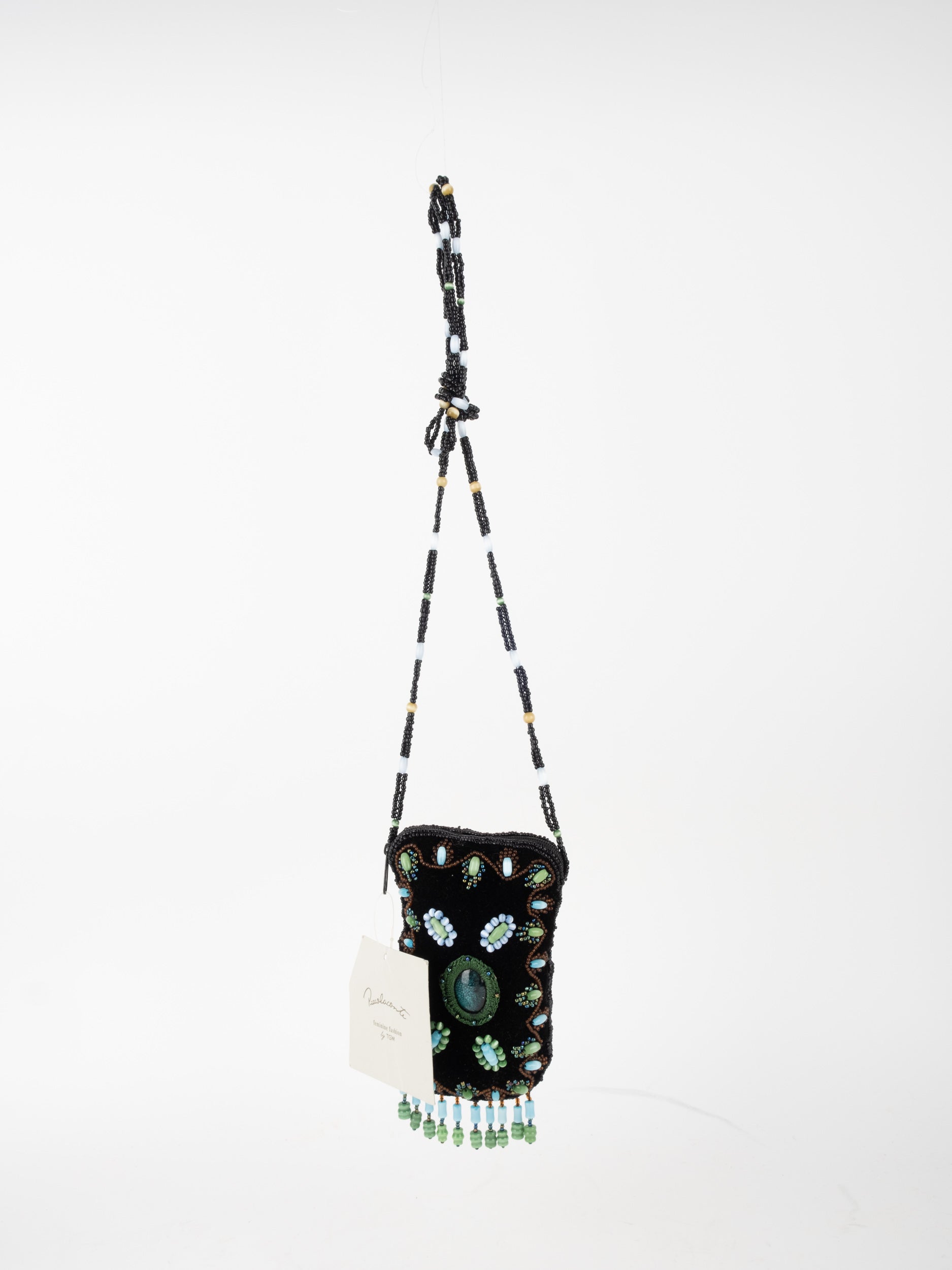 Vintage Beaded Evening Bag Inspired by Judith Leiber