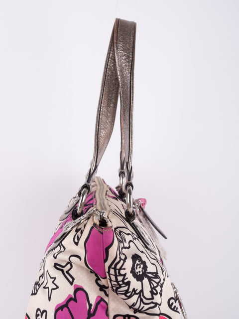 Coach Poppy Floral Tote Bag נדיר להשגה