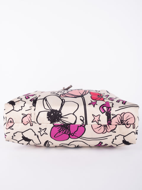 Coach Poppy Floral Tote Bag נדיר להשגה