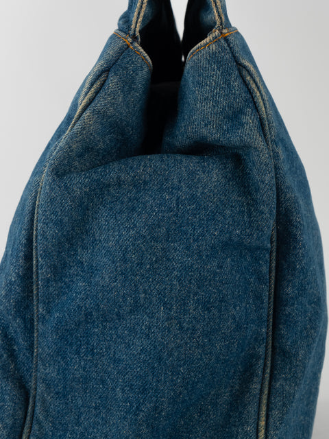 CHANEL Denim CC Top Handle - קארל לגרפלד 2000' - נדיר מאוד להשגה