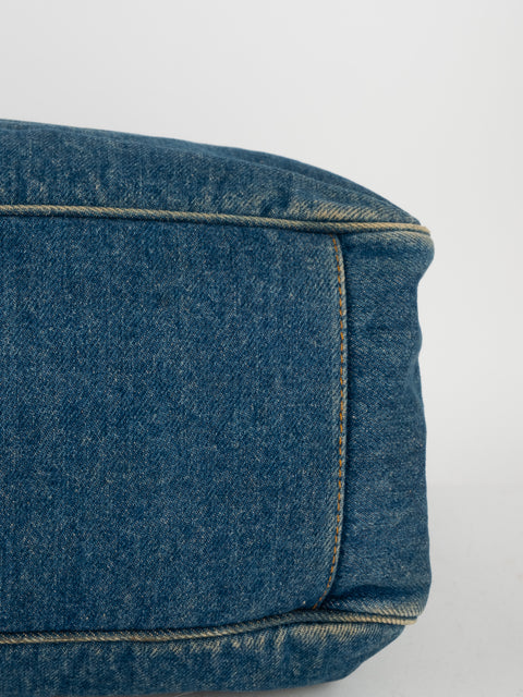 CHANEL Denim CC Top Handle - קארל לגרפלד 2000' - נדיר מאוד להשגה