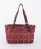 COACH Vintage Red Signature Tote Bag
