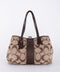 COACH Vintage Oversized Signature Tote Bag