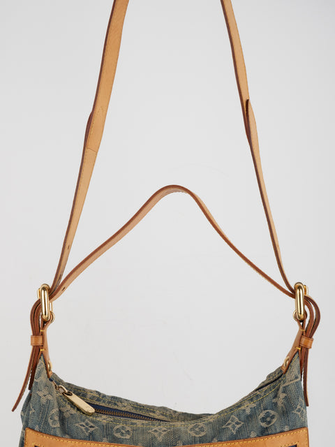 Monogram Denim Baggy - 2005 By Marc Jacobs Rare to find