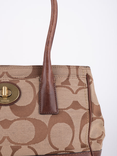 COACH Vintage Signature Satchel Bag