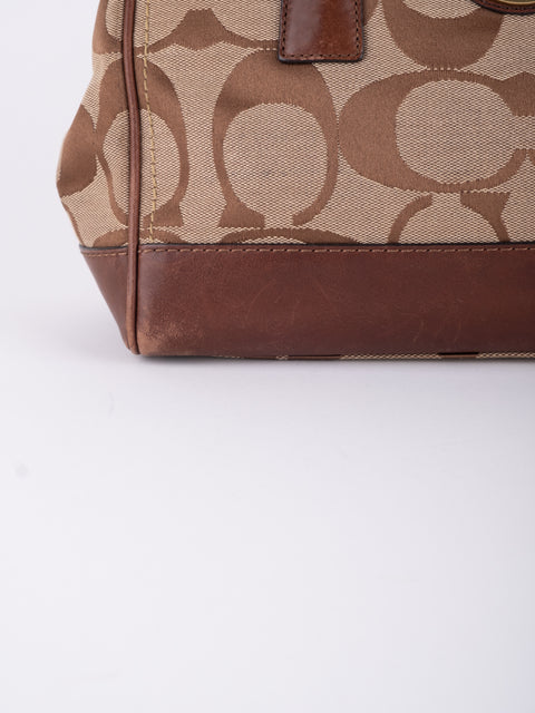COACH Vintage Signature Satchel Bag