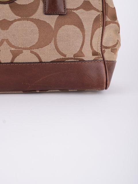 COACH Vintage Signature Satchel Bag