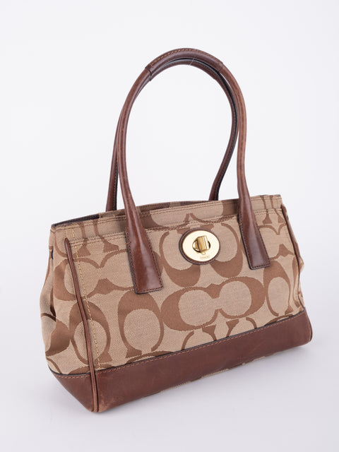 COACH Vintage Signature Satchel Bag