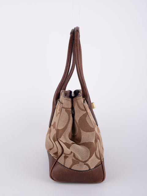 COACH Vintage Signature Satchel Bag