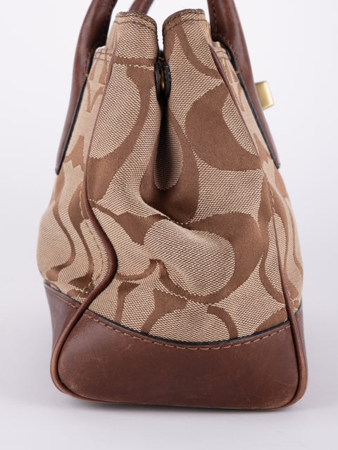 COACH Vintage Signature Satchel Bag