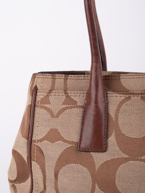 COACH Vintage Signature Satchel Bag
