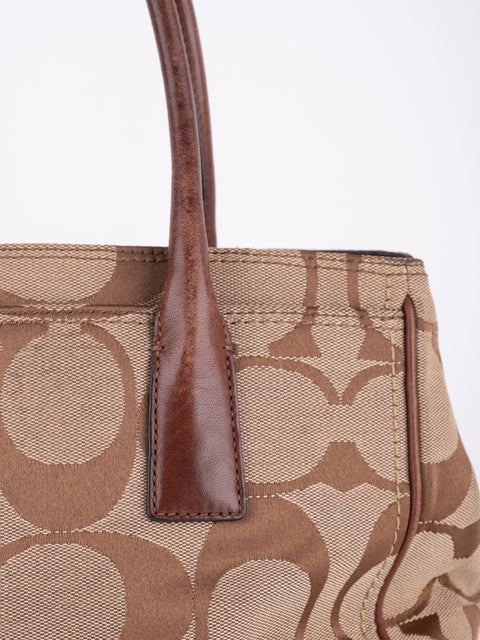 COACH Vintage Signature Satchel Bag
