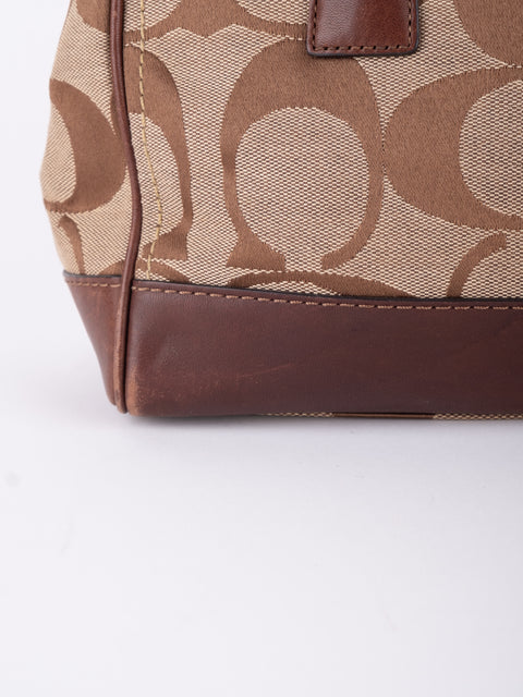 COACH Vintage Signature Satchel Bag