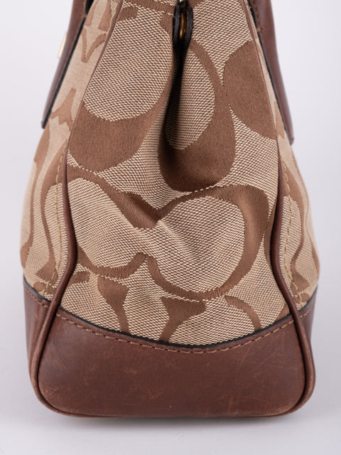 COACH Vintage Signature Satchel Bag