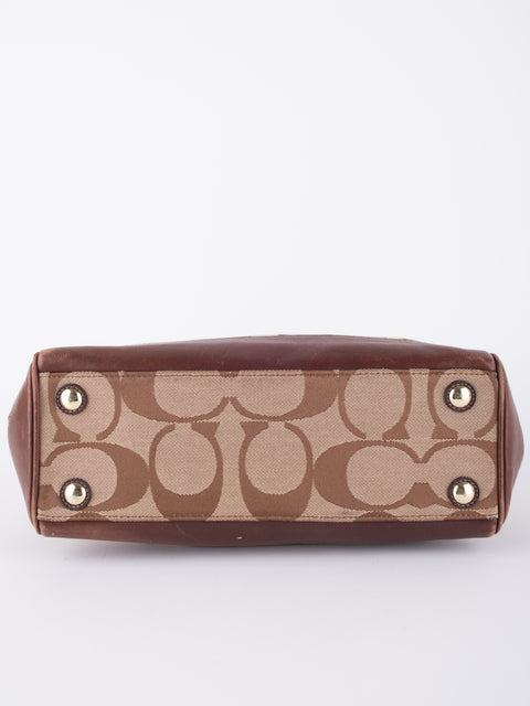 COACH Vintage Signature Satchel Bag