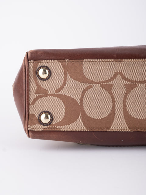 COACH Vintage Signature Satchel Bag