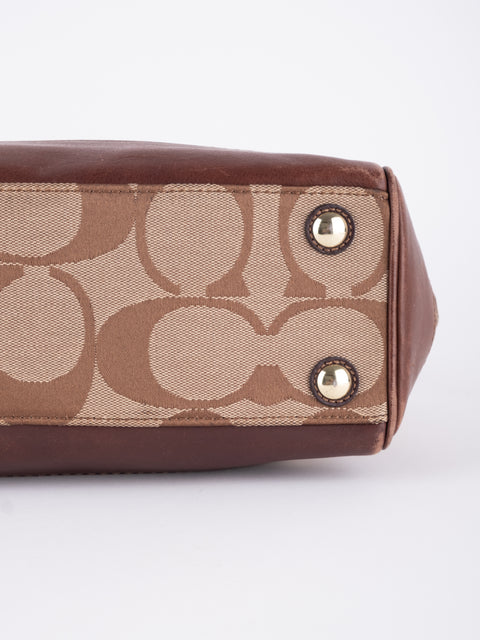 COACH Vintage Signature Satchel Bag