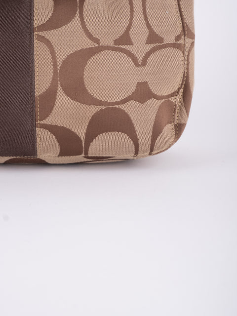 COACH Vintage Oversized Signature Hobo Bag