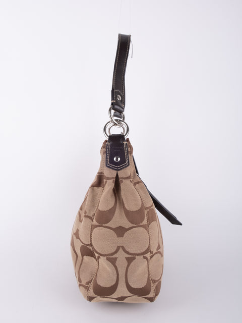 COACH Vintage Oversized Signature Hobo Bag