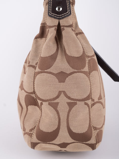 COACH Vintage Oversized Signature Hobo Bag