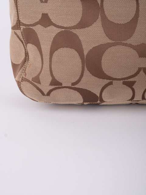 COACH Vintage Oversized Signature Hobo Bag