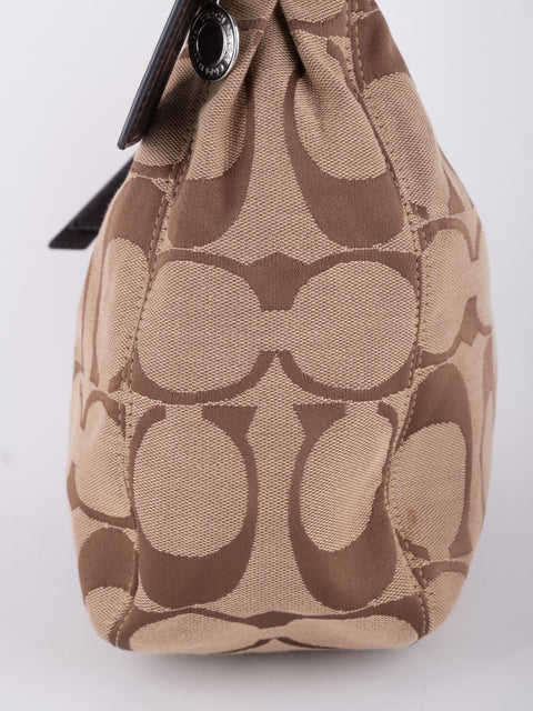 COACH Vintage Oversized Signature Hobo Bag