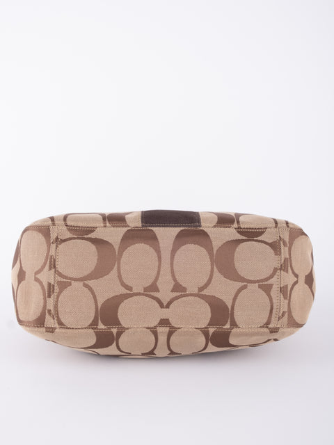 COACH Vintage Oversized Signature Hobo Bag