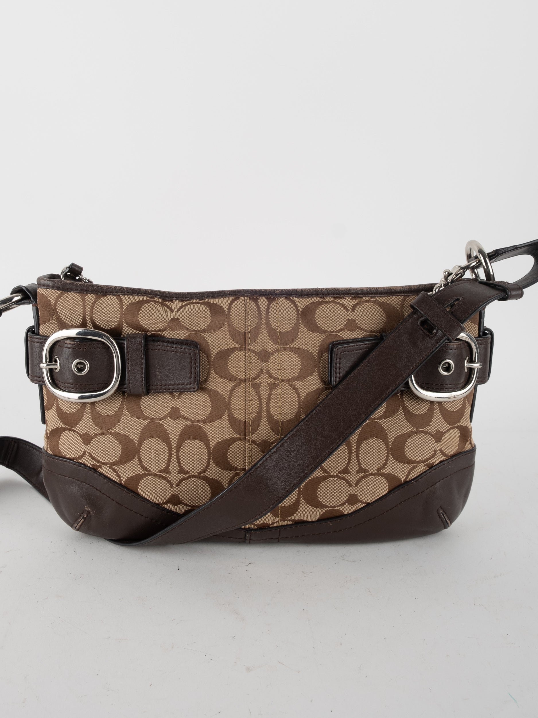COACH Signature Canvas Crossbody Bag