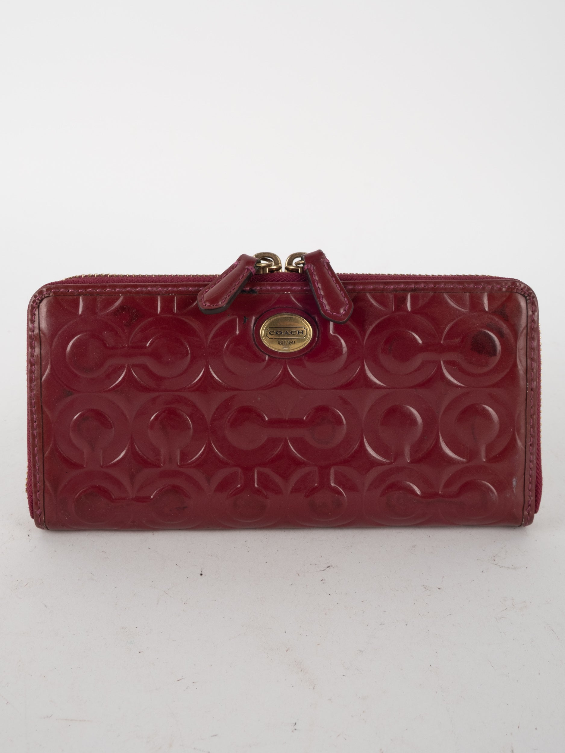 COACH Signature Canvas Wallet