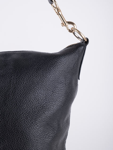 COACH Vintage Black Hobo Shoulder Bag