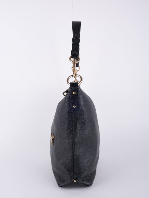 COACH Vintage Black Hobo Shoulder Bag