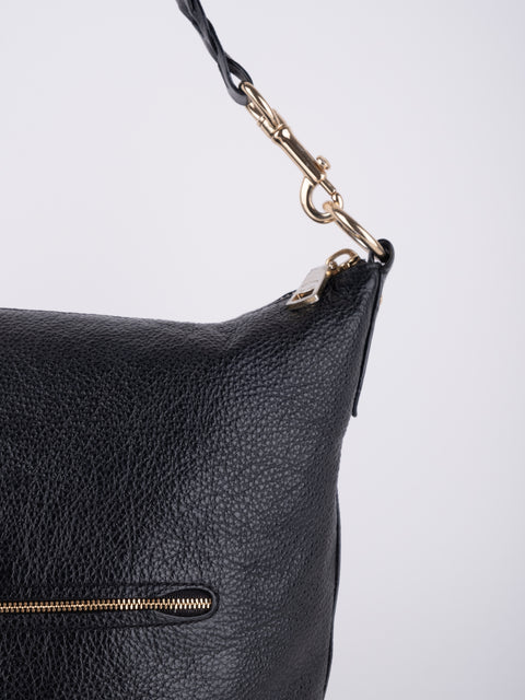 COACH Vintage Black Hobo Shoulder Bag