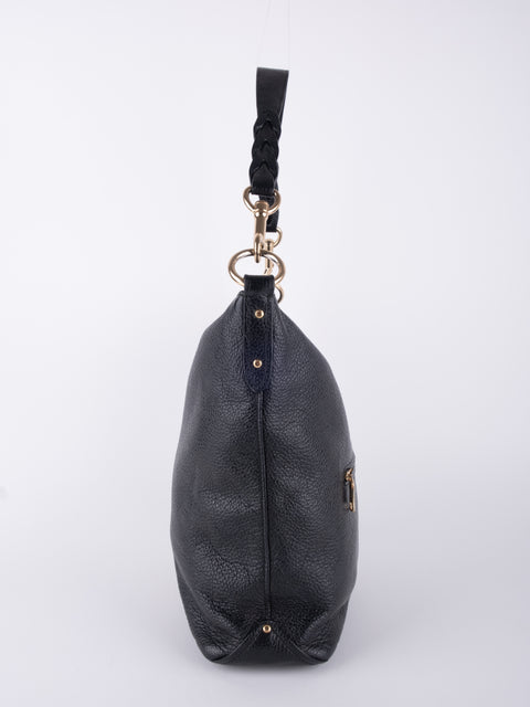 COACH Vintage Black Hobo Shoulder Bag