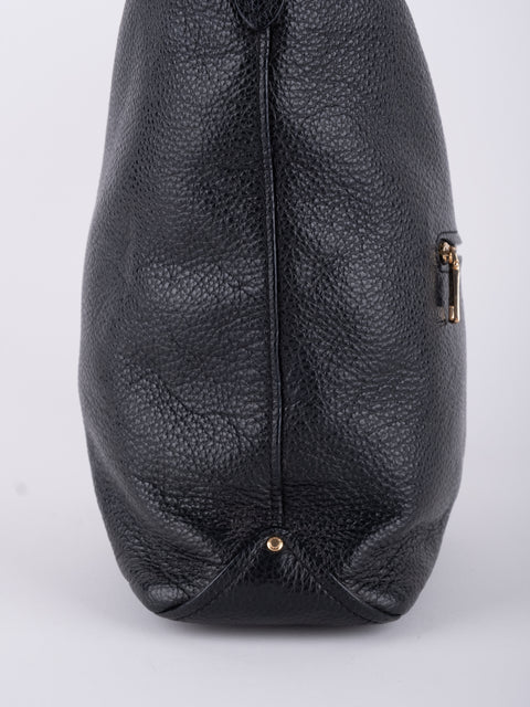 COACH Vintage Black Hobo Shoulder Bag