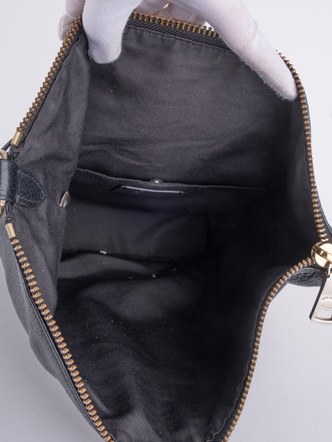 COACH Vintage Black Hobo Shoulder Bag