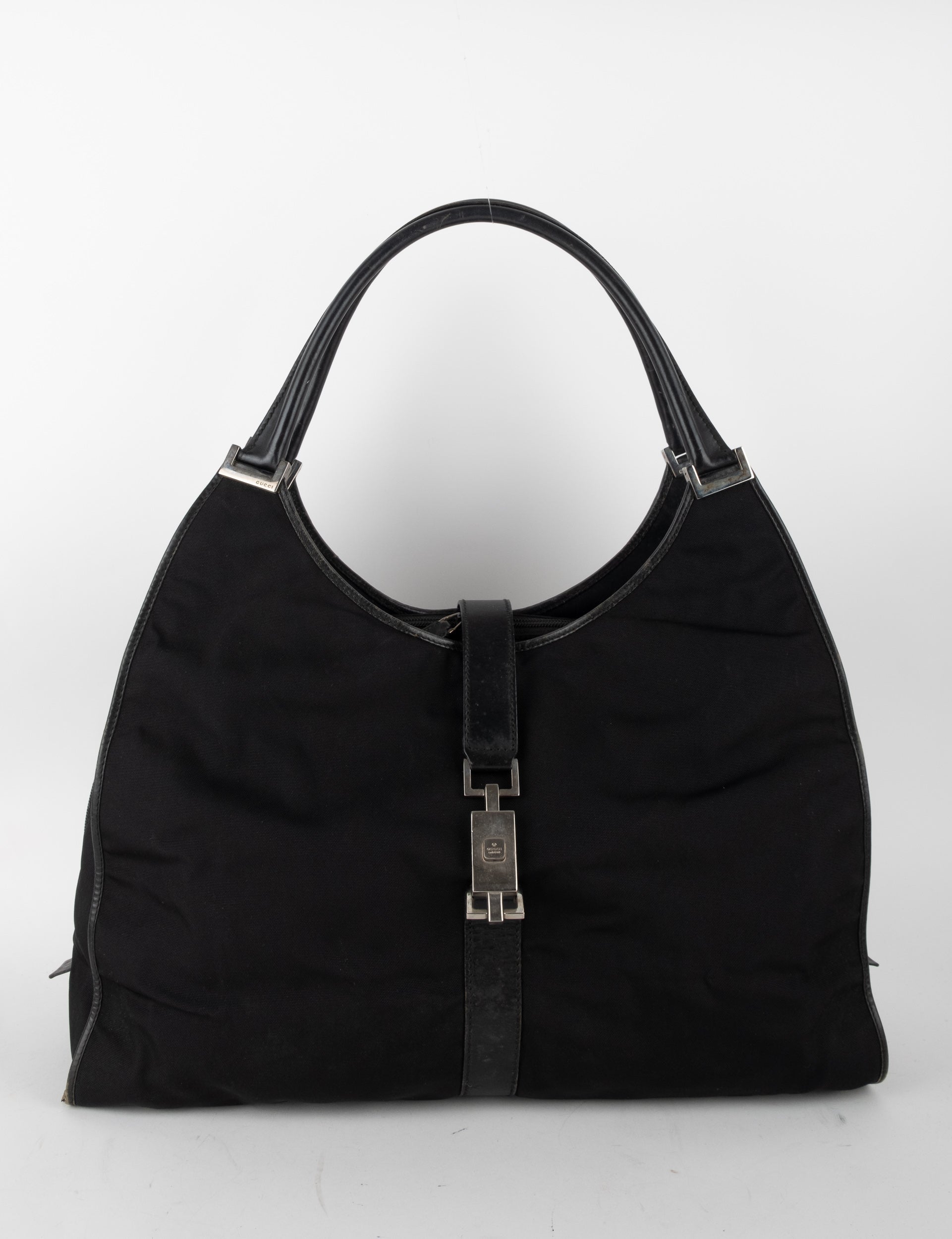 GUCCI Jackie Nylon Shoulder Bag 2000׳