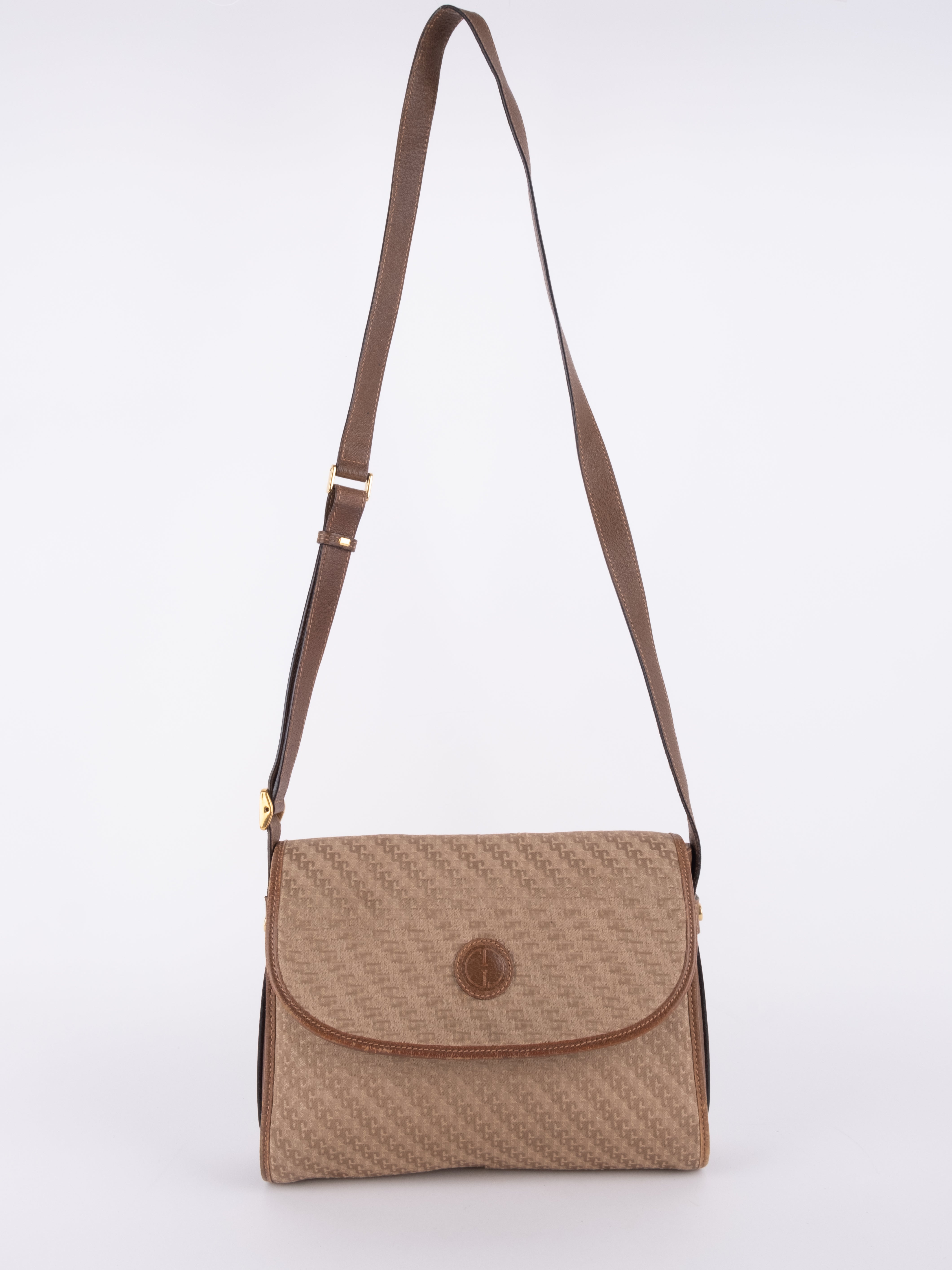 Gucci Beige GG Crossbody Bag