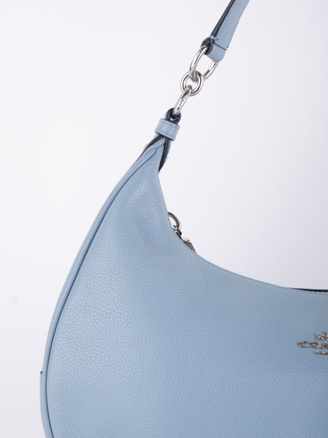 COACH Vintage Light Blue Hobo Shoulder Bag